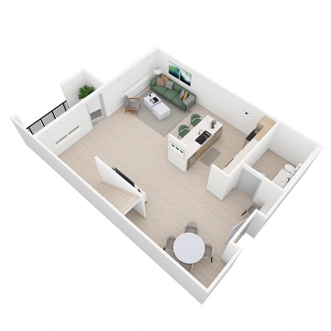 2 Bed - 2 Bath |1,400 sq.ft. B7